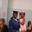 Waltia Rolle and Frank Rutherford's daughter at graduation